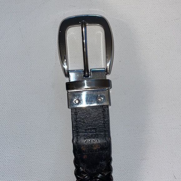 Vintage Men’s Braided Leather Belt - Picture 4 of 9